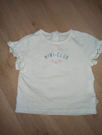 t-shirt fille 18 mois