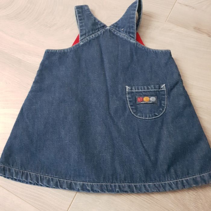 Robe jean 9 mois sergent-major - photo numéro 2