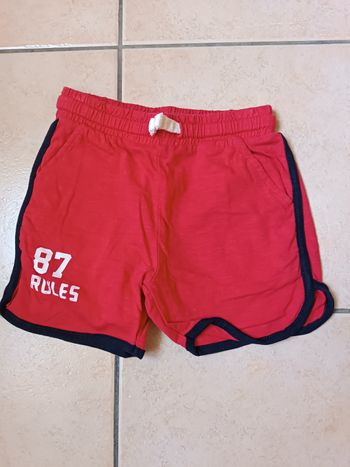 Short rouge 4 ans Zara