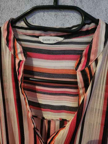 Blouse en rayures