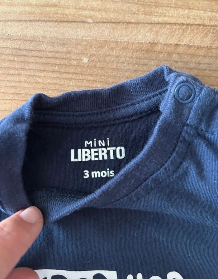 Ensemble bleu marine - 3 mois - photo numéro 3