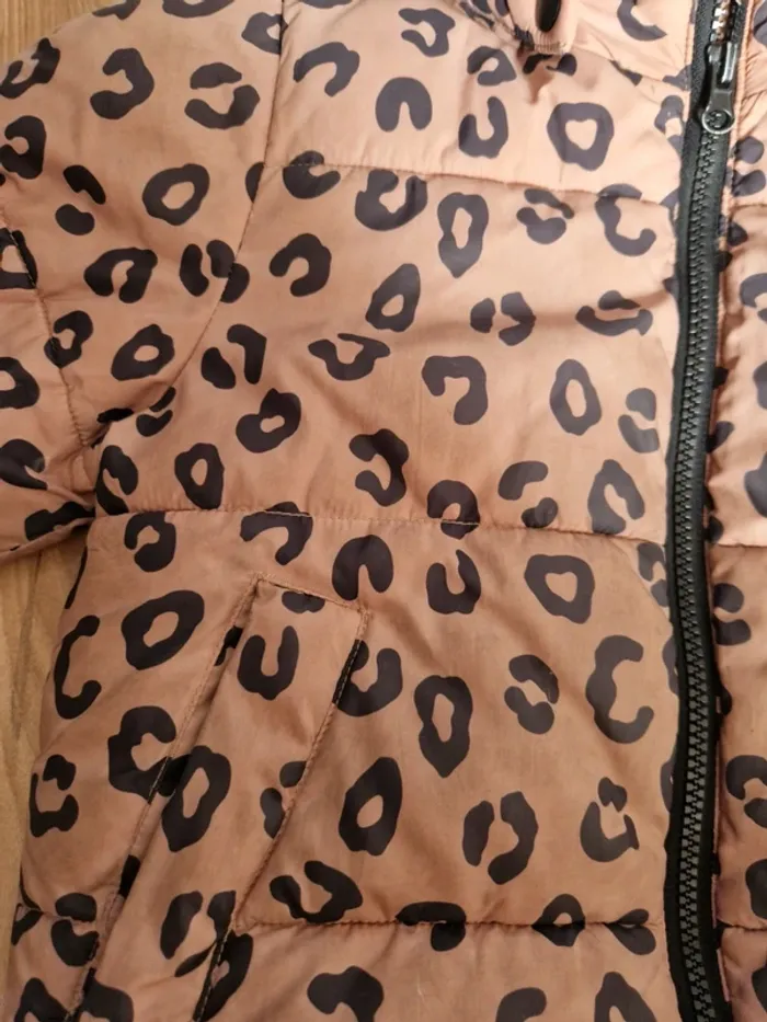 Doudoune léopard h&m - photo numéro 2