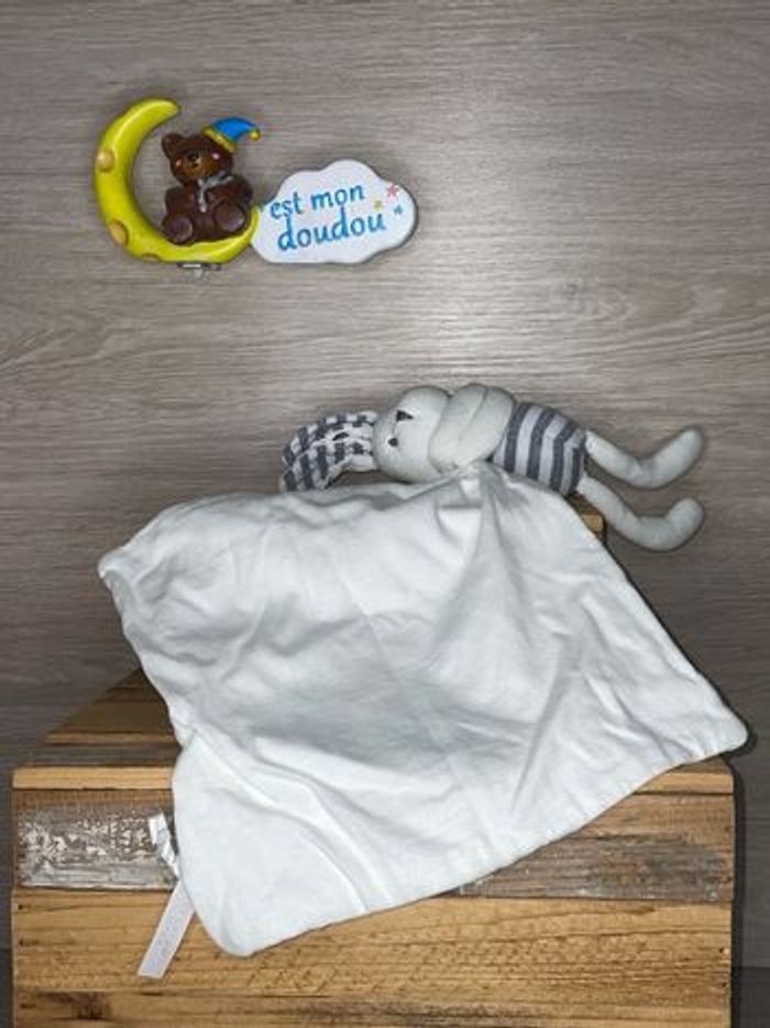 BOU22 doudou lapin 🐰 bouchara - photo numéro 2