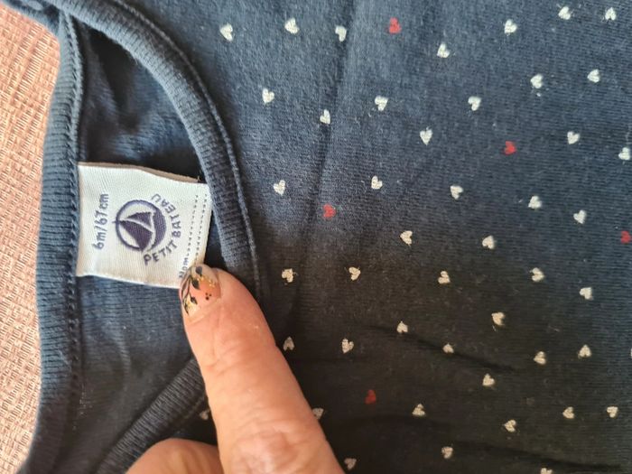 Robe 6 mois petit bateau à volant - photo numéro 3