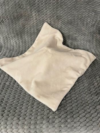 Doudou plat Biche Faon Cerf Renne blanc beige marron fleurs Simba Toys Kiabi