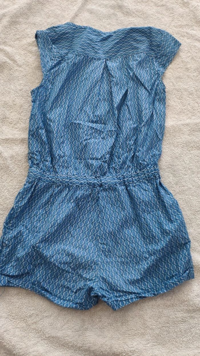 Combi short okaidi 8 ans bleu - photo numéro 4