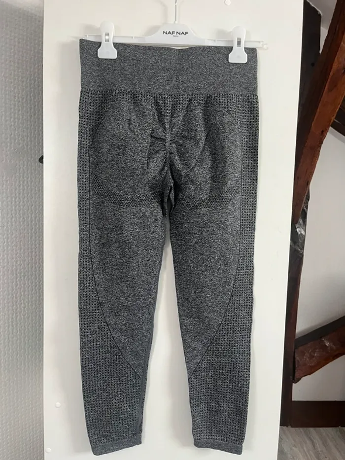 Leggings de sport gris - photo numéro 3