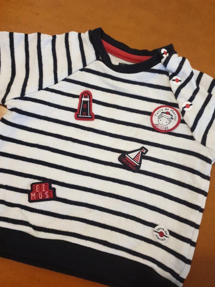 pull marin 6 mois 67 cm