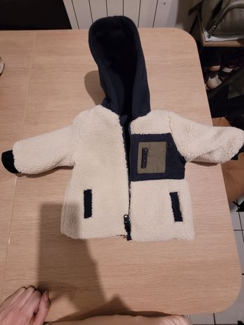 Manteau bébé Lulu castagnette réversible