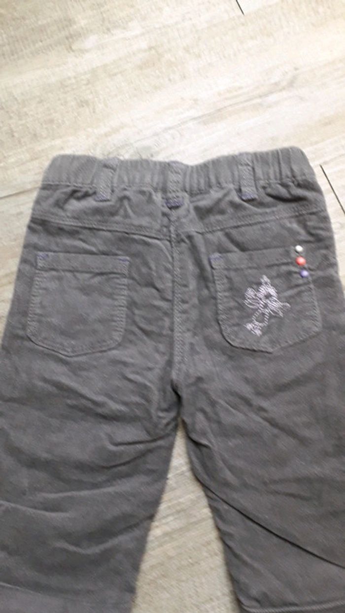 Pantalon velours 6 mois - photo numéro 3