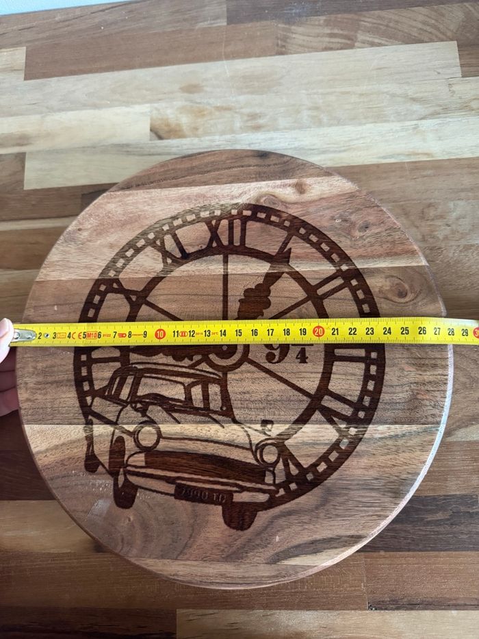 Plateau décoratif acacia sur pieds Harry Potter - photo numéro 3