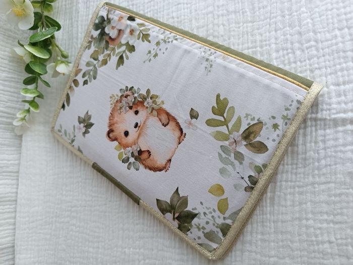 Protège carnet de santé lapin hérisson - photo numéro 7