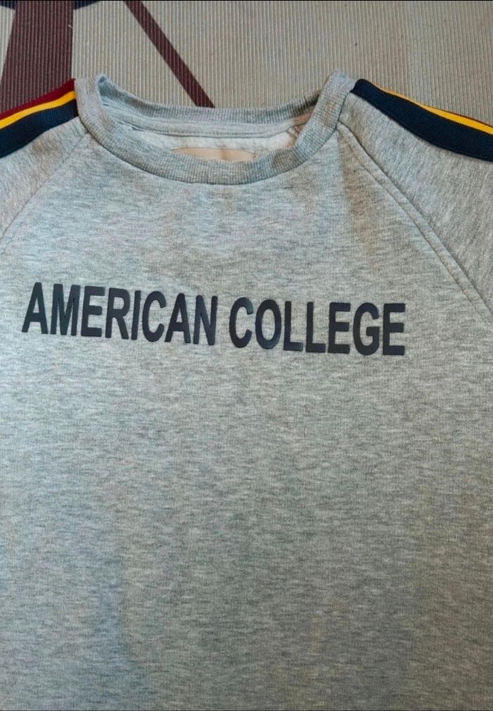 Sweatshirt American college garçon - photo numéro 4
