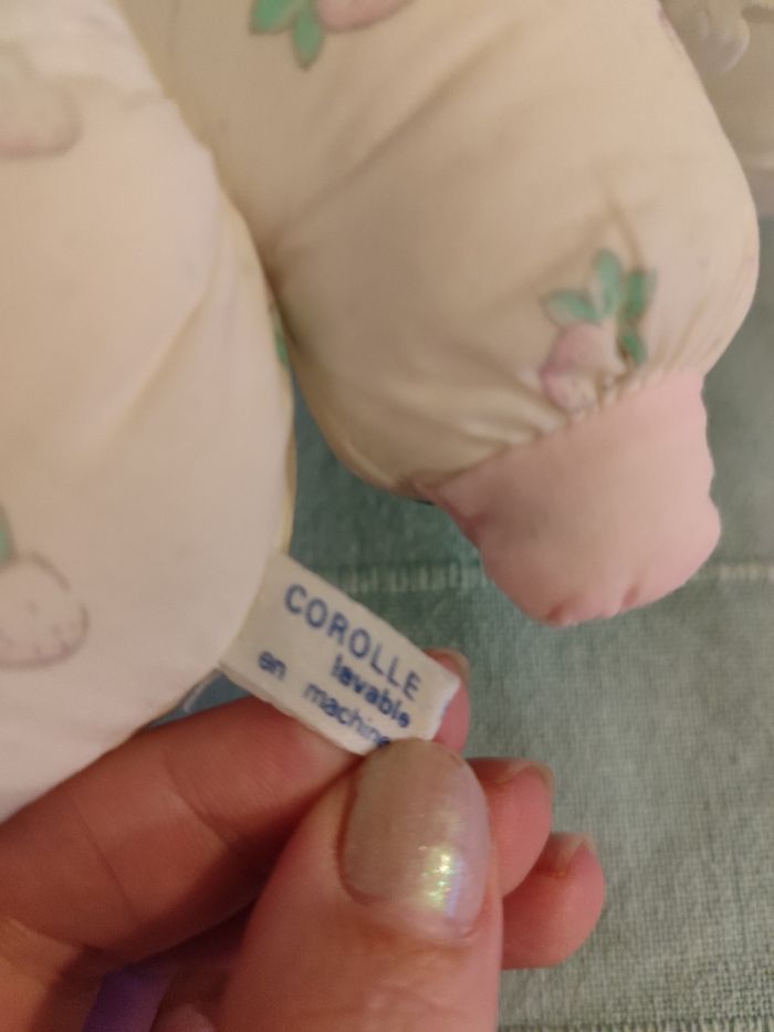 Doudou poupée corolle vintage - photo numéro 3
