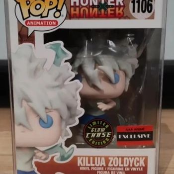 Funko pop killua zoldyck glow chase