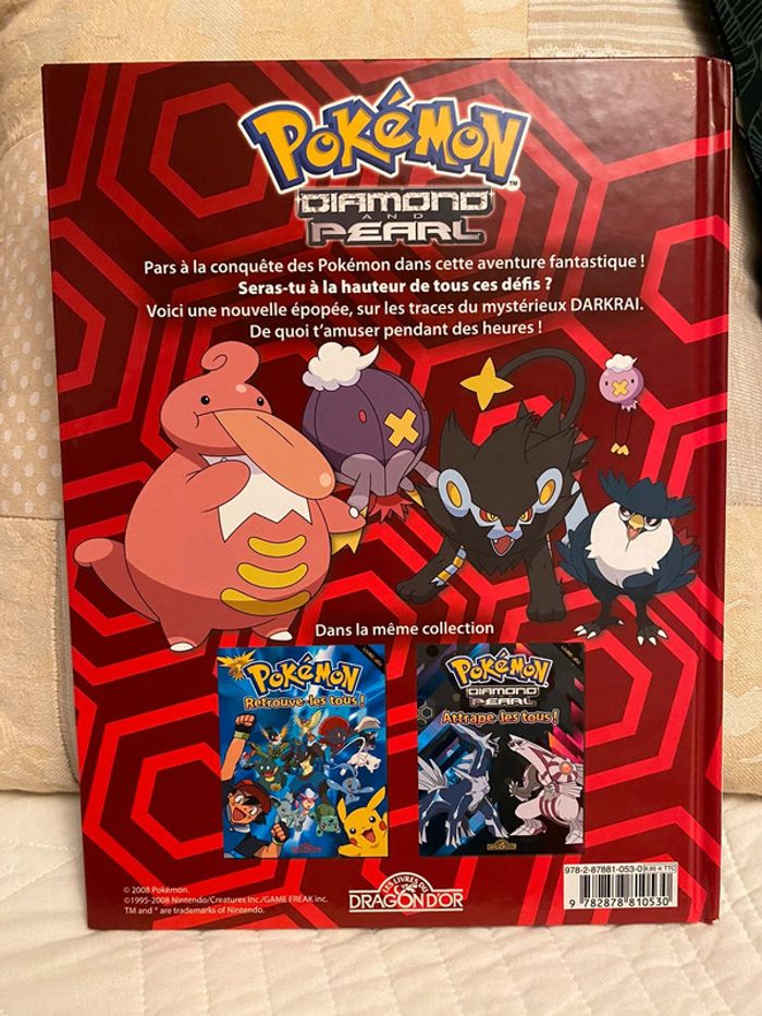 Livre jeu Pokémon cherche et trouve Aventure Darkrai - photo numéro 2