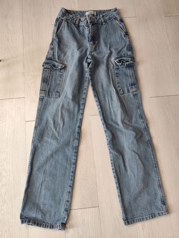 1 pantalon jean cargo