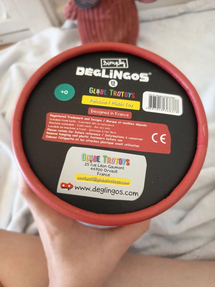 Mélimélos la biche avec sa boite cadeau tirelire neuf deglingos - photo numéro 7