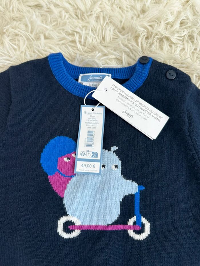 Pull Jacadi taille 18 mois - photo numéro 3