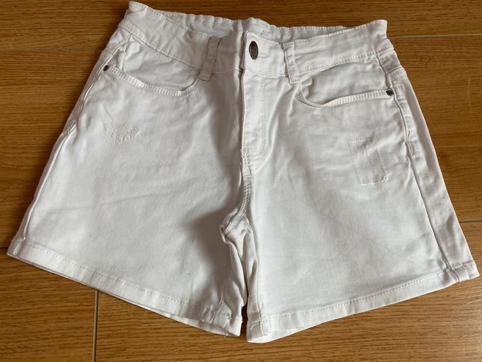 Short blanc fille TAO 9 ans - photo numéro 2