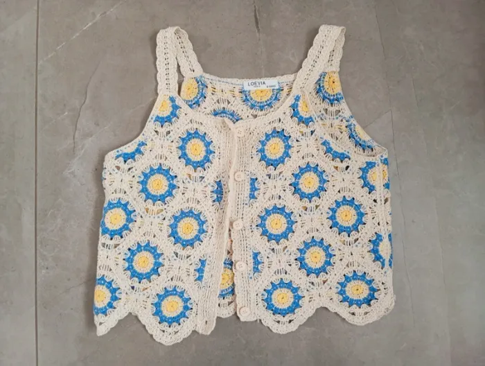 Gilet crochet