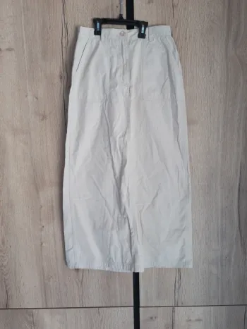 Jupe longue beige Taille 40
