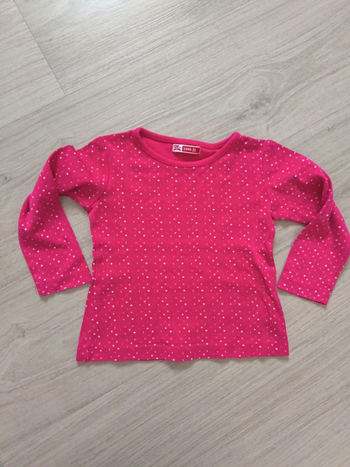 Haut manches longues. 2 ans.