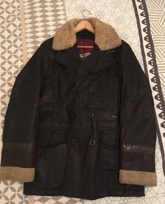 Manteau GAS, style aviateur, Taille L - photo numéro 8