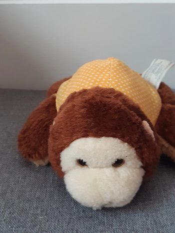 Peluche / Doudou vintage 1980 Flip Flops Amtoy Singe/Ours