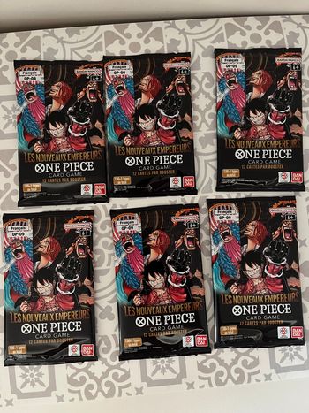 Lot de 6 Boosters OP09 Français 