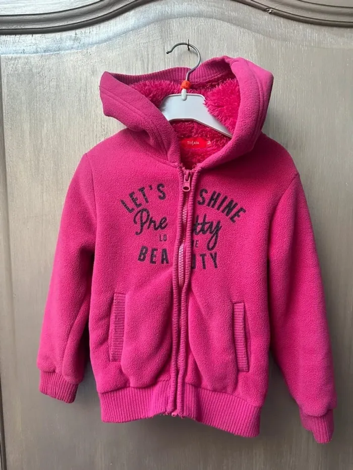 Sweat épais tissaia 5 ans rose - photo numéro 2