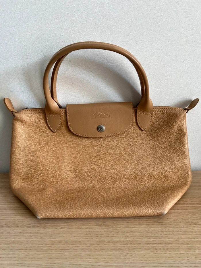 Longchamp pliage cuir