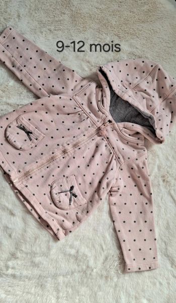 Gilet à capuche Sergent Major taille 9-12 mois