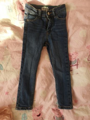 Skinny bleu fille 4 ans