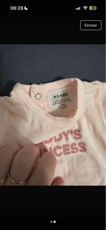 Pyjama léger 1 mois 