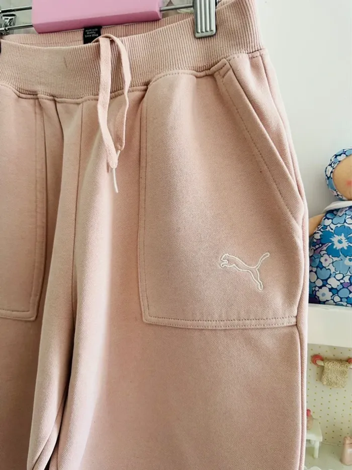 Pantalon jogging rose Puma - photo numéro 5