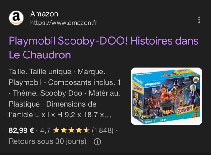 Playmobil scooby doo complet - photo numéro 9