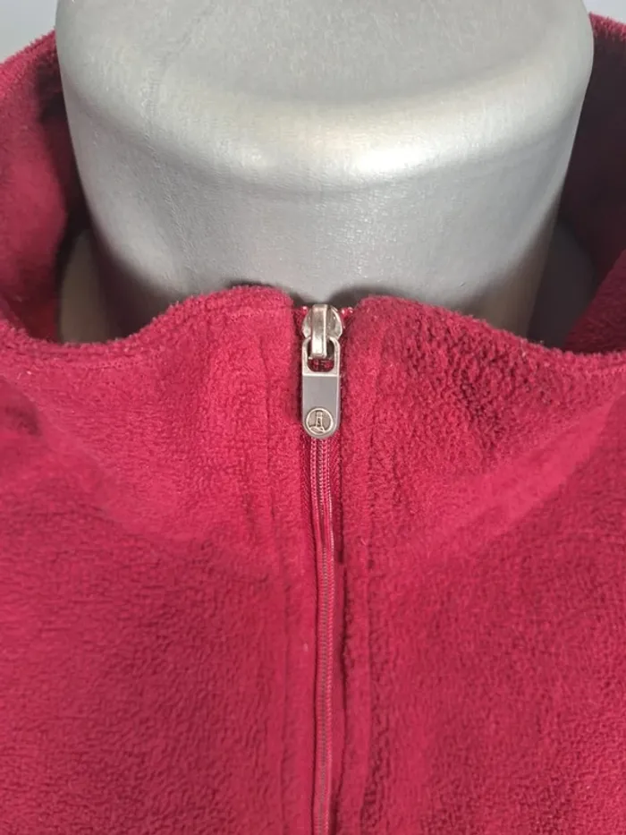 Polaire Lands’ End Polartec – Femme 2XL – Bordeaux (626) - photo numéro 4