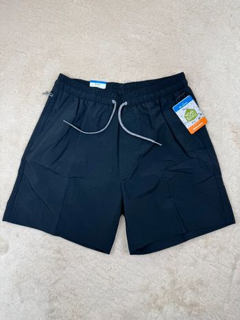 Short De Bain Columbia Summerdry Omni-Shield Noir Neuf Taille S