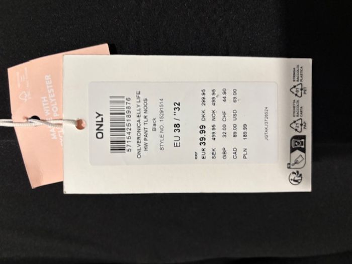 Pantalon noir ONLY - photo numéro 4