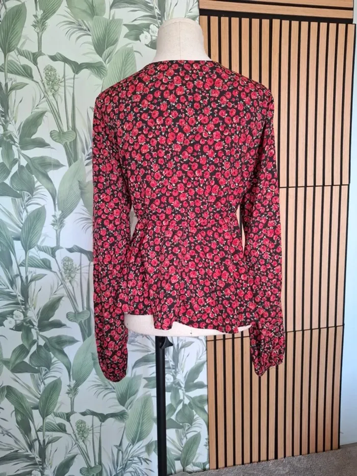Blouse été motif rose 🌹 - photo numéro 3