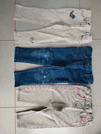 Lot de 3 jeans Orchestra T.23 M