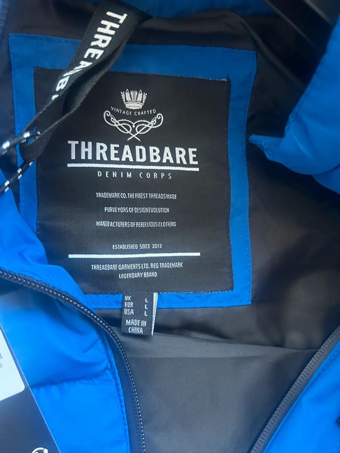 Doudoune ou veste sans manche Threadbare taille L - photo numéro 5