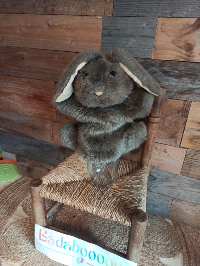 Marionnette peluche lapin dakin & company 1985 tbe - photo numéro 2