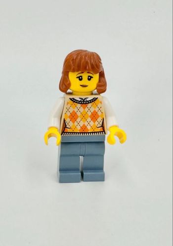 Lego Figurines Nouvel An Chinois : Maman spectatrice (tête à double expression du visage) - NEUF