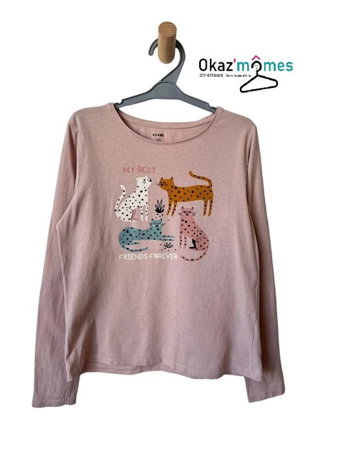 LOT de 3 T-shirts manches longues - Kiabi 12 ans fille - photo numéro 5
