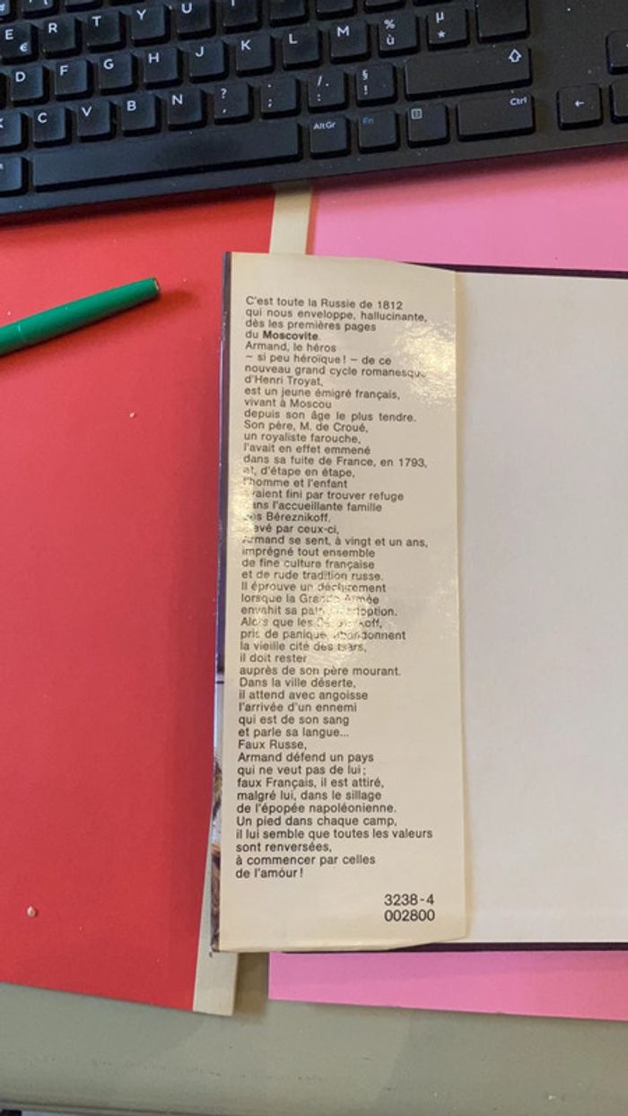 Livre. Le Moscovite. - photo numéro 3