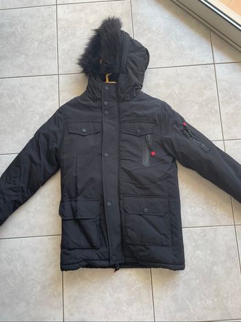 Doudoune noire 12 ans