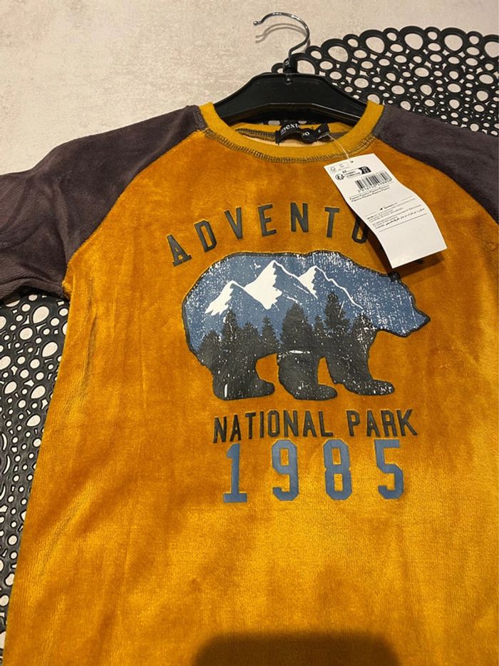 Pyjama velour garçon 5 ans in extenso - photo numéro 2