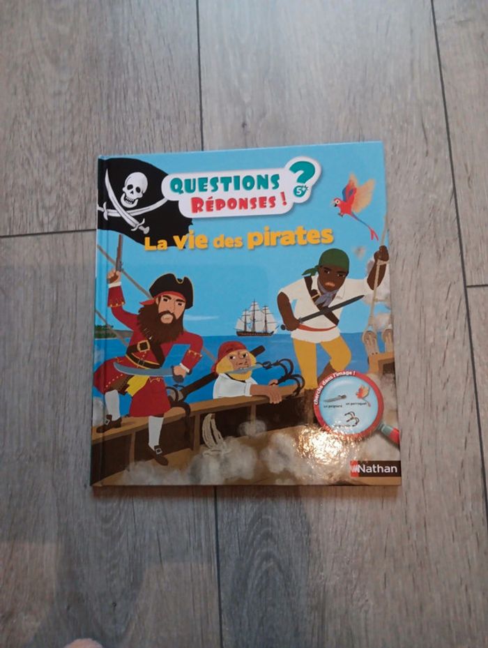 Livre Questions et réponses La vie des pirates Nathan